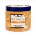 Dr Teal's Shea Sugar Scrub with Citrus, Vitamin C & Essential Oils 538g (19oz)