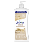 St. Ives Soothing Hand & Body Lotion for Women with Pump, Daily Moisturizer Oatmeal and Shea Butter for Dry Skin, Made with 100% Natural Moisturizers